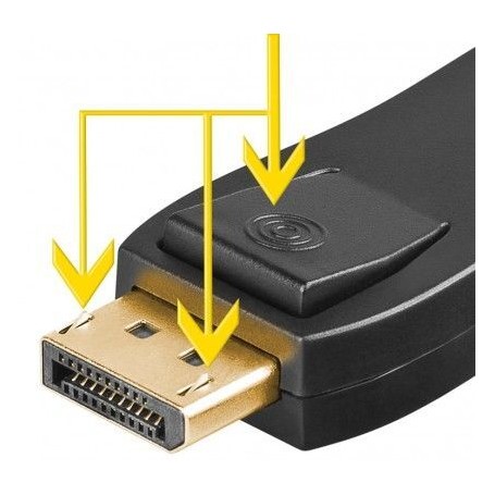DISPLAYPORT-HDMI™ per adattatore 1.1  dorato