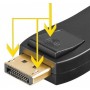 DISPLAYPORT-HDMI™ per adattatore 1.1  dorato