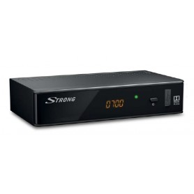 DECODER DVB-T2 HEVC PVR STRONG CON DISPLAY - HDMI - SCART - ETHERNET