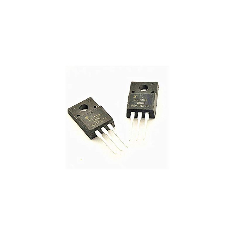 2PCS BTA16-800CW TRIAC Transistor 16A 800V 35mA TO220AB EUR 4,80
