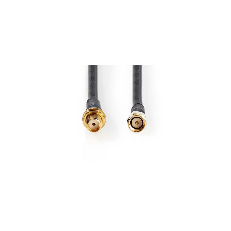 Vecys 2 Cavi Coassiali RF SMA Maschio A Femmina – 50 Ohm RG402 15cm Per Radio E Antenne GPS