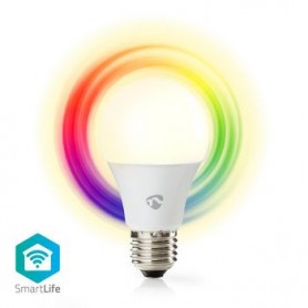 LAMPADINA MULTICOLORE SmartLifeWi-Fi  E27  800lm  8W  Bianco caldo-RGB  2700K  Android™ & iOS