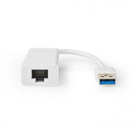 ADATTATORE USB 3.2 GEN 1  USB-A MASCHIO - RJ45 FEMMINA 1 Gbps  0.20 m