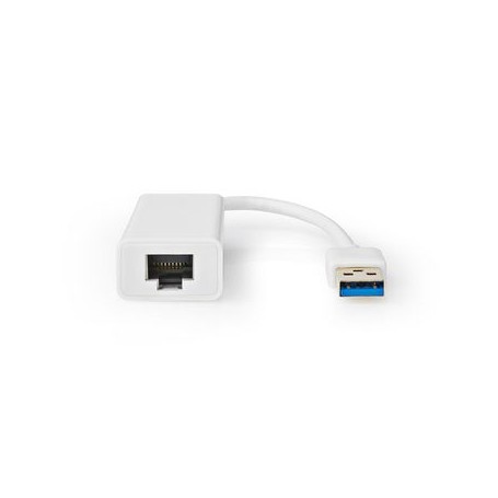 ADATTATORE USB 3.2 GEN 1  USB-A MASCHIO - RJ45 FEMMINA 1 Gbps  0.20 m