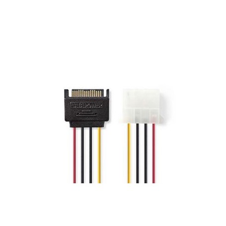 CAVO DI ALIM. INTERNO MASCHIO SATA a 15 PIN MOLEX FEMMINA