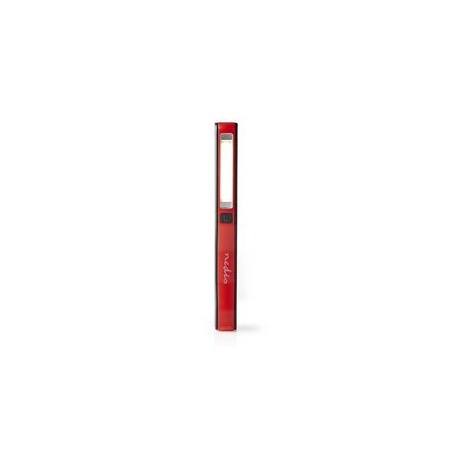 Torcia a LED ricaricabile Magnetica  100 lm  Rosso