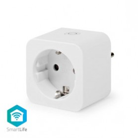 SmartLife Presa a muro Wi-Fi 3680W Type F (CEE 7/3) 0 - 55 °C  Android™ - IOS  Bianco
