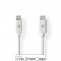 Connettore Apple Lightning a 8 pin USB-C™ Maschio 480 Mbps Placcato nickel 1mt