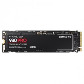 SSD-SOLID STATE DISK M.2(2280) 500GB PCIE4.0X4-NVME1.3 SAMSUNG MZ-V8P500BW SSD980PRO READ:6900MB-S - WRITE:5000MB-S