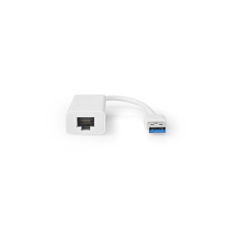 Adattatore di rete USB 3.2 Gen 1  1Gbps USB-A Maschio RJ45 Femmina 0.20 m Tondo Placcato nickel Cavo di rame nudo