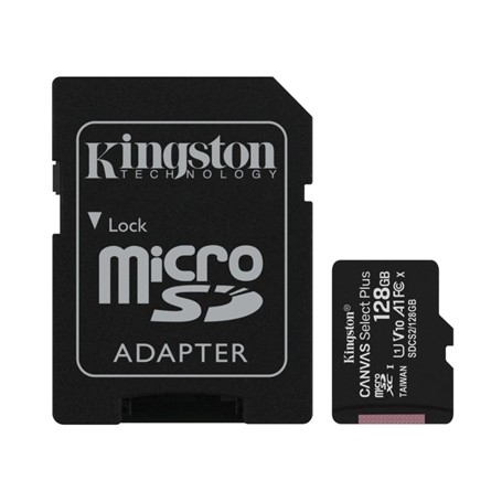 MICRO SECURE DIGITAL 128GB SDCS2-128GB CLASS10 UHS-I 100MB-S + ADATTATORE