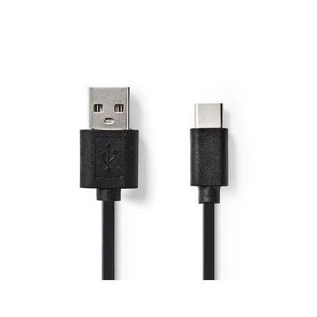 Cavo USB 2.0  USB-A Maschio - USB-C™ Maschio  2.5 W  480 Mbps  Placcato nickel  2.00 m