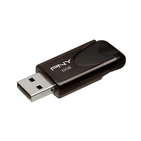 FLASH DRIVE USB 2.0 32GB PNY ATTACHE\' 4 FD32GATT4-EF NERO