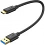 CAVO DI COLLEGAMENTO SPINA USB TIPO C - SPINA USB 3.1 TIPO A USB 3.1 GEN 1, 0.3M