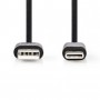 Cavo USB 2.0  USB-A Maschio - USB-C™ Maschio 5 W  480 Mbps  Placcato nickel 1.00 m