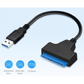 Adattatore da USB 3.0 a SATA7 + 15 pin
