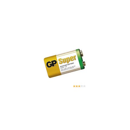 GP Battery Batteria Super Alcalina 9V