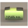 BATTERIA RICARICABILE NI-MH 4/5 SUB-C 1.2 V 2.000 MAH A SALDARE