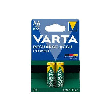 VARTA BATTERIA RICARICABILE NI-MH AA HR6 - 2100 MAH 1,2V