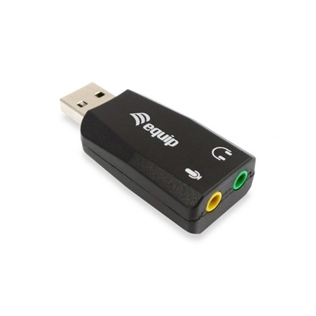 ADATTATORE AUDIO USB EQUIP 245320 PER MICROFONI-CASSE E CUFFIE