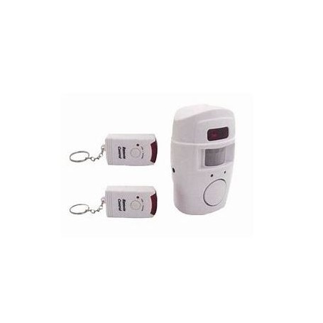 Mini centralina d\'allarme con rilevatore di presenza con telecomando