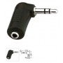 ADATTATORE AD ANGOLO DA SPINA 3,5 STEREO A PRESA 3,5 STEREO