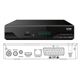 XOVT0001 Ricevitore digit. DVB-T2 HEVC H.265 HDR HDMI-SCART