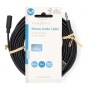 Cavo audio stereo 3,5 mm maschio 3,5 mm femmina Placcato nickel 10 m