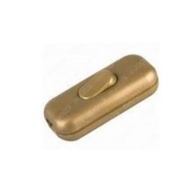 Interruttore passafilo colore oro
