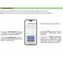Radiocomando univ. 4ch  codici fissi e rolling code a 433Mhz e 868Mhz nero Bluetooth integrato App Android e Ios