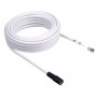 Kit Cavo Antenna Connettore F Bianco 30 mt