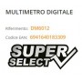 MULTIMETRO DIGITALE con display RMS super select