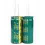 Condensatore elettrolitico verticale 180UF 450V 105gr 18x40mm