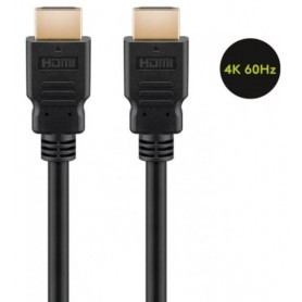 Cavo HDMI™ 2.0 ad altissima velocita\' con Ethernet 1.5 m nero