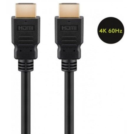 Cavo HDMI™ 2.0 ad altissima velocita\' con Ethernet 1.5 m nero