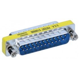 ADATTATORE D-SUB 25 POLI MASCHIO/MASCHIO