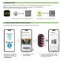 Radiocomando univ. 2ch x codici fissi e rolling code a 433Mhz e 868Mhz bluetooth integrato App x duplicazione