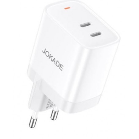 CARICABATTERIE 2 PORTE USBC A CARICA RAPIDA 15W