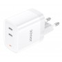 CARICABATTERIE 2 PORTE USBC A CARICA RAPIDA 15W