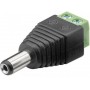 Adattatore morsetto 2pin - Spina DC 5,5mm-2,1mm