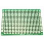BASETTA VETRONITE 1.6mm MONO FACCIA 5 x 7cm 432 FORI PASSO 2.54mm