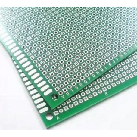 BASETTA VETRONITE 1.6mm MONOFACCIA 15 x 20cm 4144 FORI PASSO 2.54mm