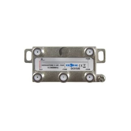 DERIVATORE INDUTTIVO 3 VIE E USCITA DIRETTA  -15 db