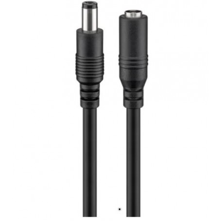 Cavo di alimentazione DC spina presa 5,50 x 2,10 mm Nero, 3,0m