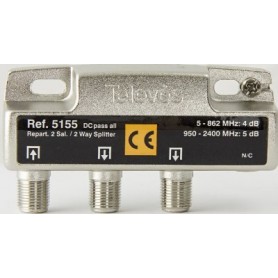 REF5155 PARTITORE 2 USCITE A PRESE F TELEVES
