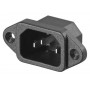 Presa AC a pannello IEC320 C14 corrente max. 250 V 10 A