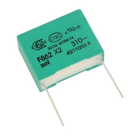 0,82UF-310V X2 CONDENSATORE ANTIDISTURBO