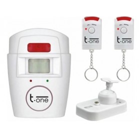 Mini centralina d\'allarme con rilevatore di presenza con telecomando