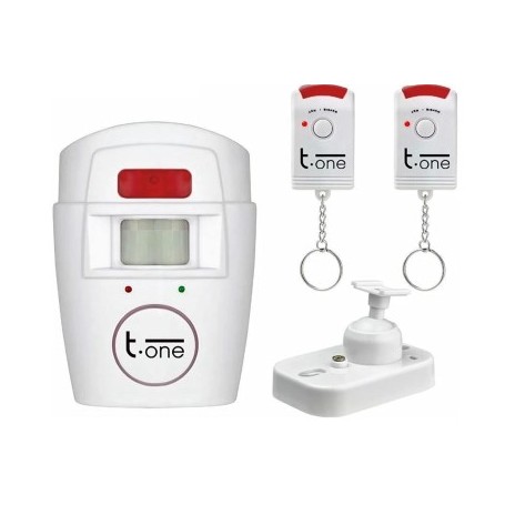 Mini centralina d\'allarme con rilevatore di presenza con telecomando