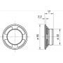 ALTOPARLANTE  BANDA LARGA  5 CM  50 OHM
